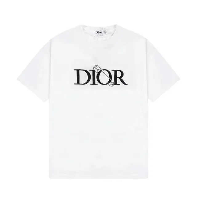 Dior Logo T-Shirt Safety Pin
