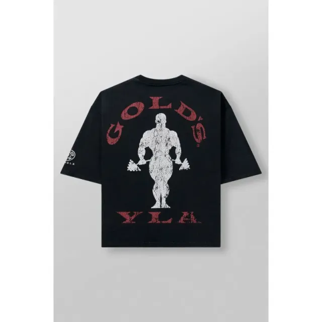 Graphic Tee Gold's Gym Bodybuilder Print