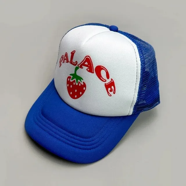 Palace Trucker Cap Strawberry Logo