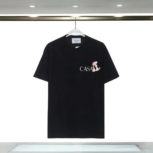 Casablanca Graphic T-Shirt Embroidered Casa Logo