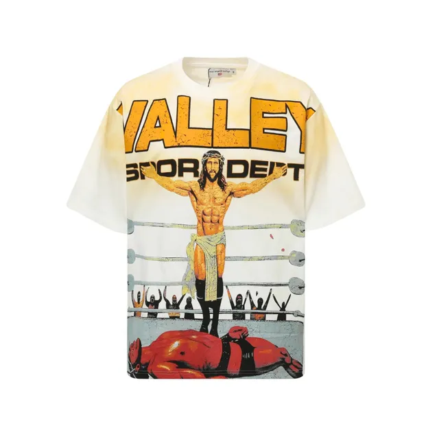 Valentino Valley Sport Dept Tee Wrestling Print