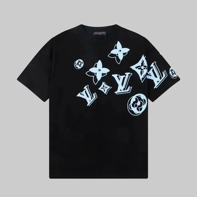 Louis Vuitton T-Shirt Multi-Logo Print