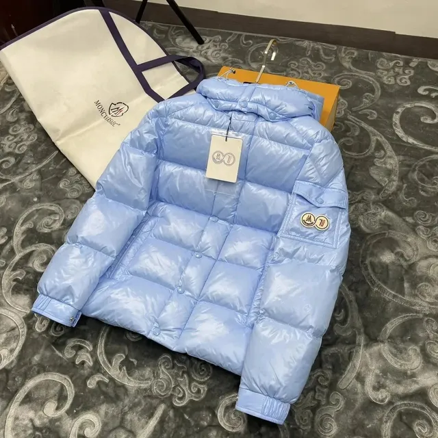 Moncler Down Jacket Shiny Quilted