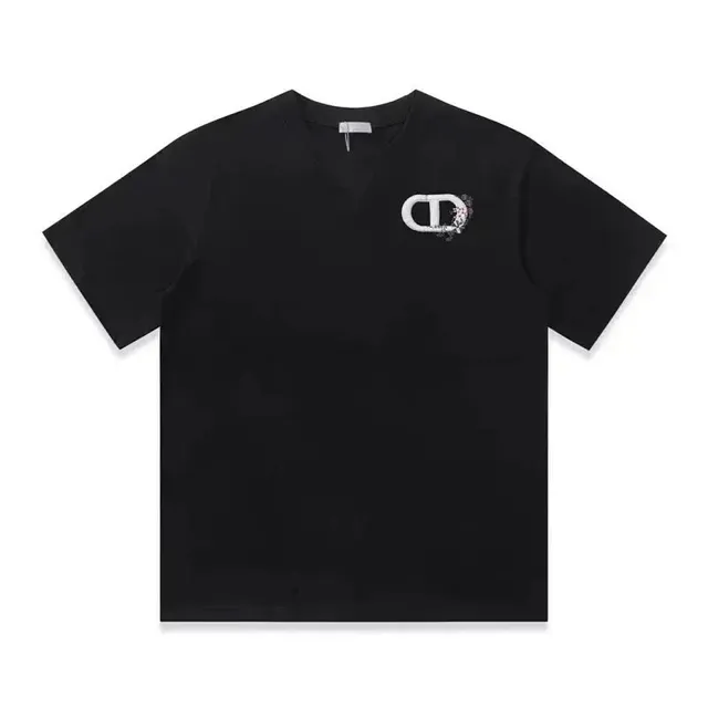 Dior T-Shirt Floral CD Logo