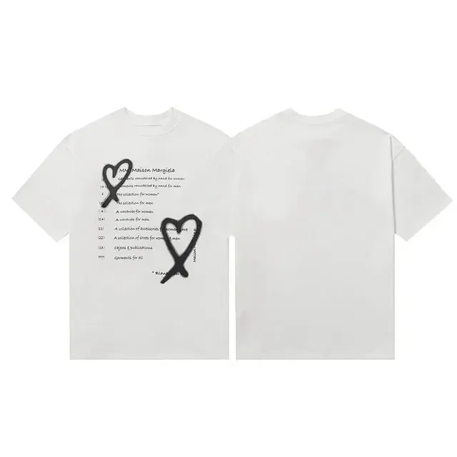 Maison Margiela T-Shirt Heart Print