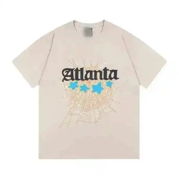 Sp5der Graphic T-Shirt Atlanta Spiderweb Print