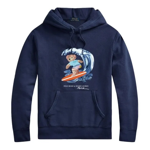 Polo Ralph Lauren Polo Bear Hoodie Surfing Bear Graphic