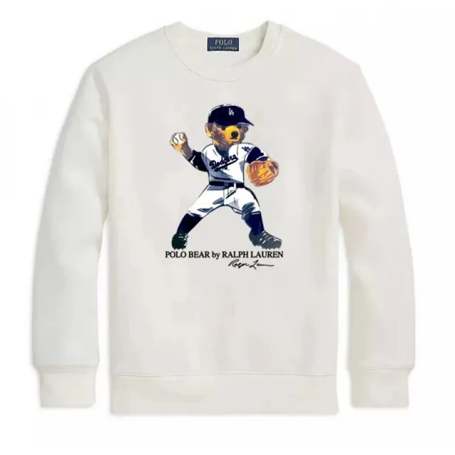 Polo Ralph Lauren Polo Bear Sweatshirt Dodgers Baseball Graphic