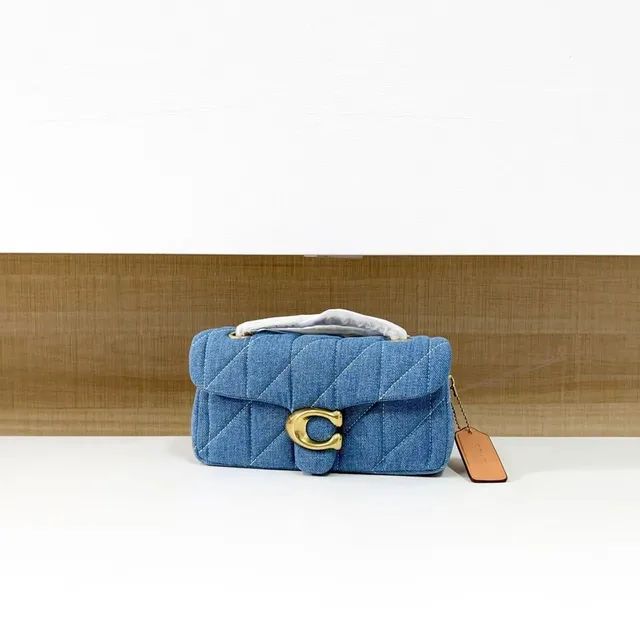 Coach Tabby Quilted Denim