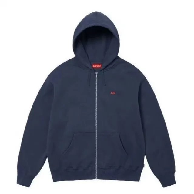 Supreme Zip-Up Hooded Sweatshirt Box Logo