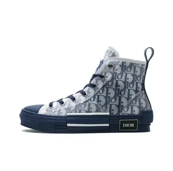Dior B22 High-Top Monogram Mesh