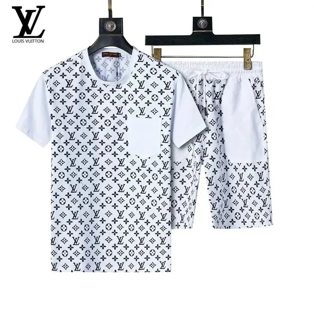 Louis Vuitton Monogram Print Set Classic LV Monogram