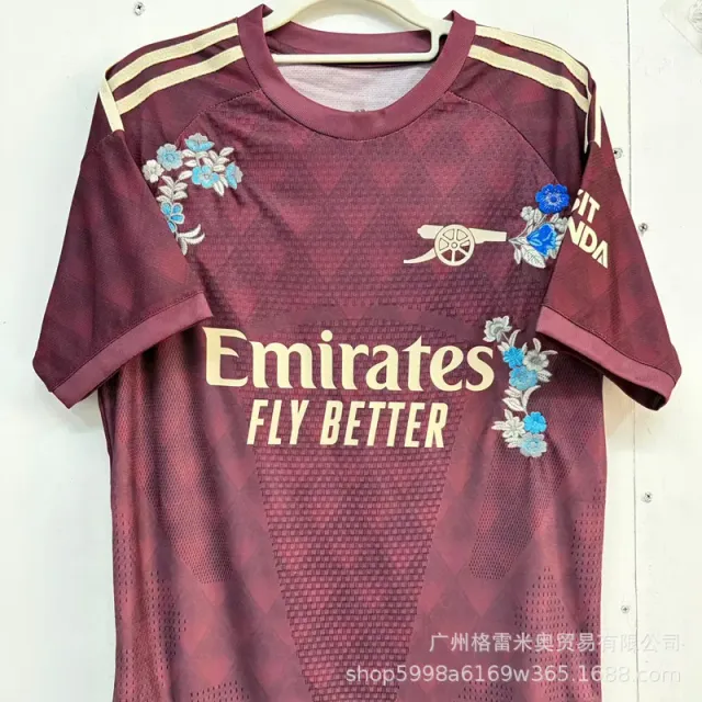 Adidas Arsenal Home Jersey Floral Embroidery