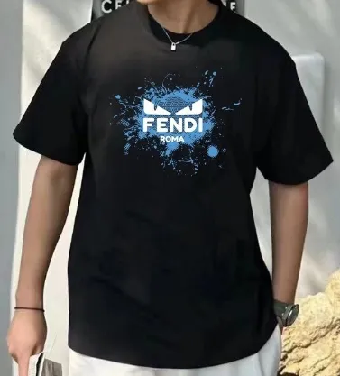 Fendi Graphic Tee Splash Logo