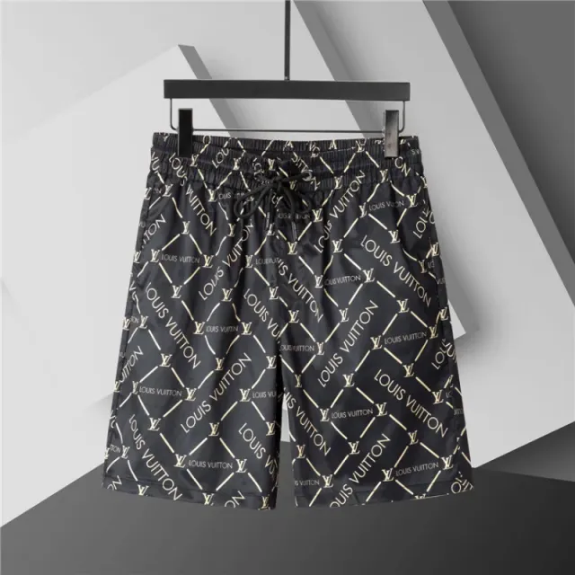 Louis Vuitton Monogram Print Shorts All-Over LV Logo