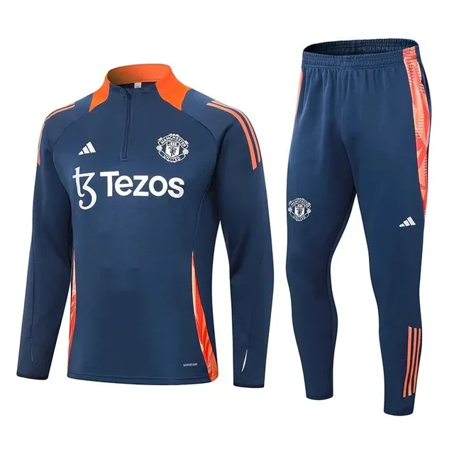 Adidas × Manchester United Training Set Tezos Sponsor