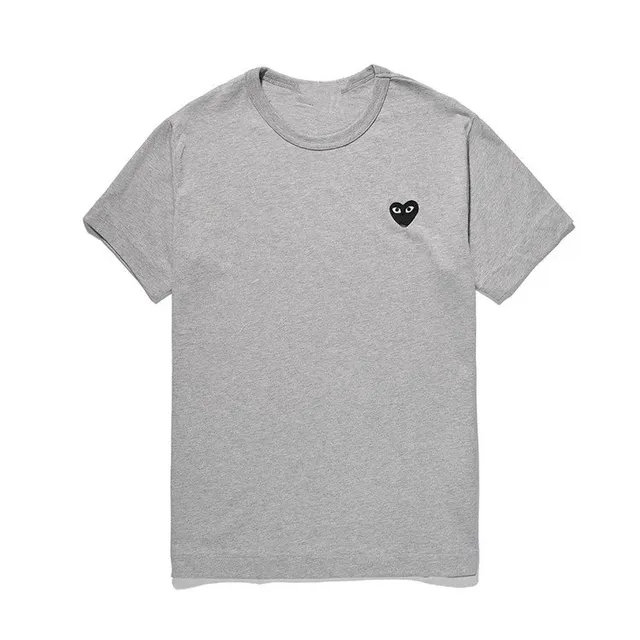 Comme des Garçons Heart Logo T-Shirt Black Heart