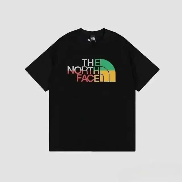 The North Face Logo T-Shirt Rasta Gradient
