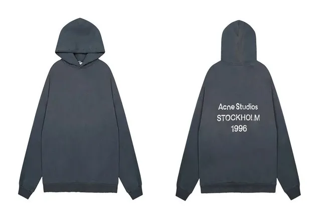 Acne Studios Hoodie Stockholm 1996 Print