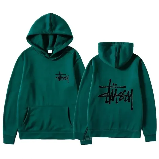 Stüssy Classic Hoodie Logo Print