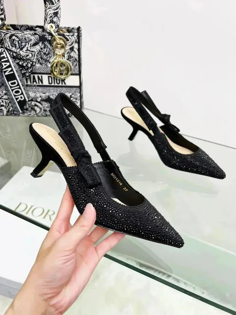 Dior heels Crystal-Embellished
