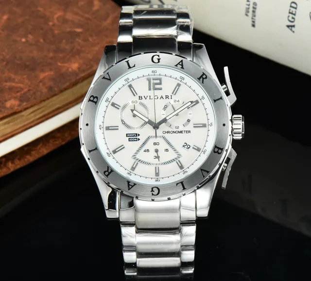 Bulgari Chronometer White Dial Steel