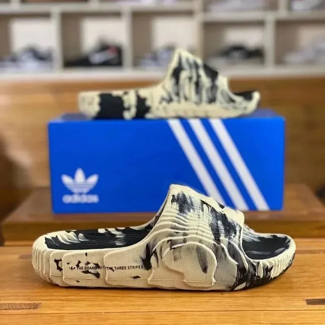 Adidas Slide Marble Print