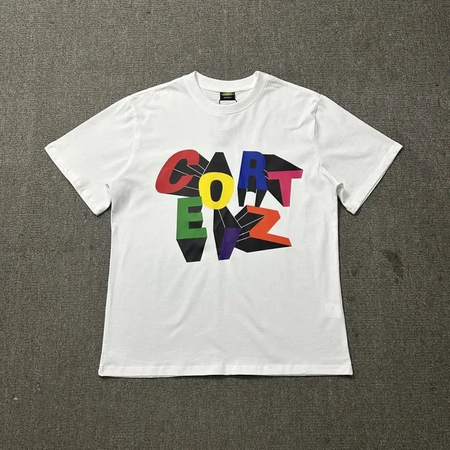 Corteiz Graphic Tee Multicolor Cortez Logo