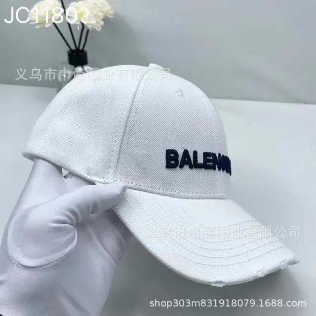 Balenciaga Baseball Cap Embroidered Logo