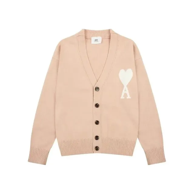AMI Paris Cardigan Heart Logo