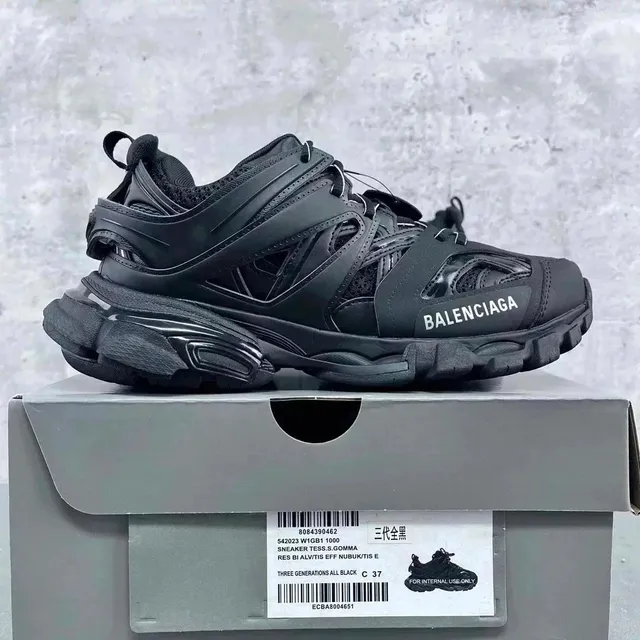Balenciaga Triple S All Black