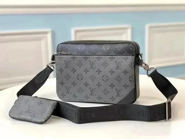Louis Vuitton Multi Pochette Accessories Monogram Eclipse