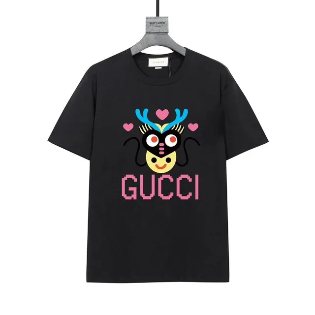 Gucci × Saint Laurent Graphic T-Shirt Bee Print