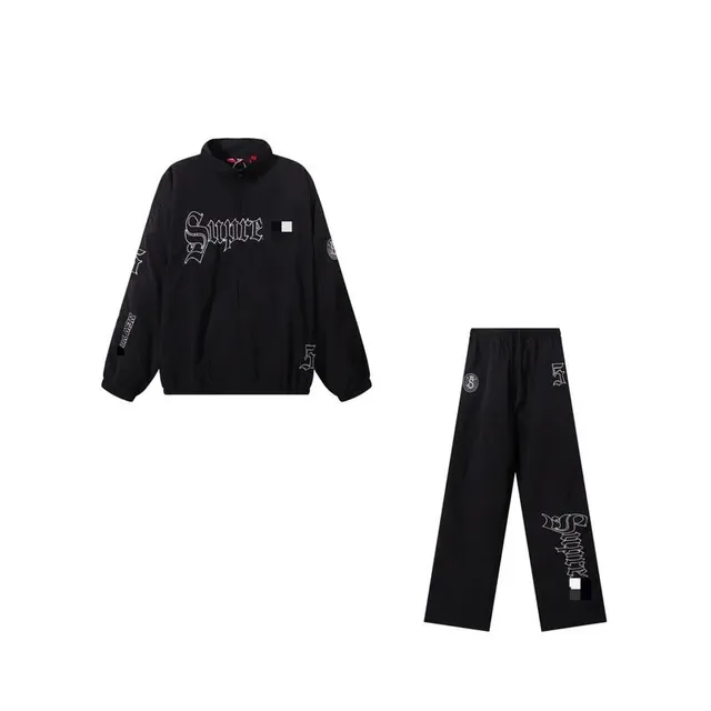 Supreme Track Suit Gothic Logo