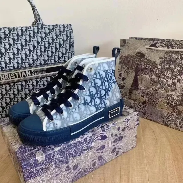Dior B22 High-Top Oblique Print