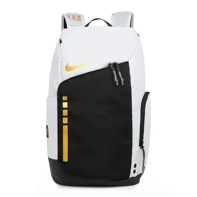 Nike Elite Backpack White/Black/Gold