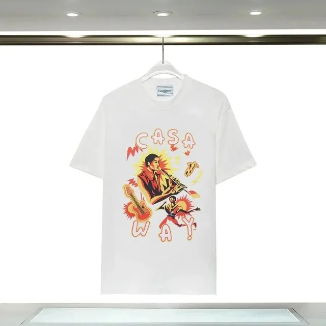 Casablanca Graphic Tee Casa Way Print