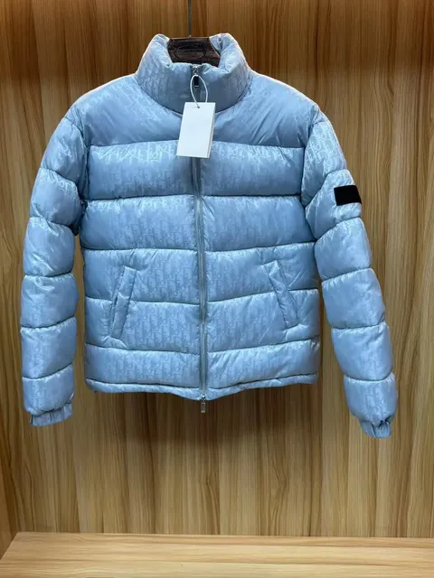 Dior Puffer Jacket Oblique Logo