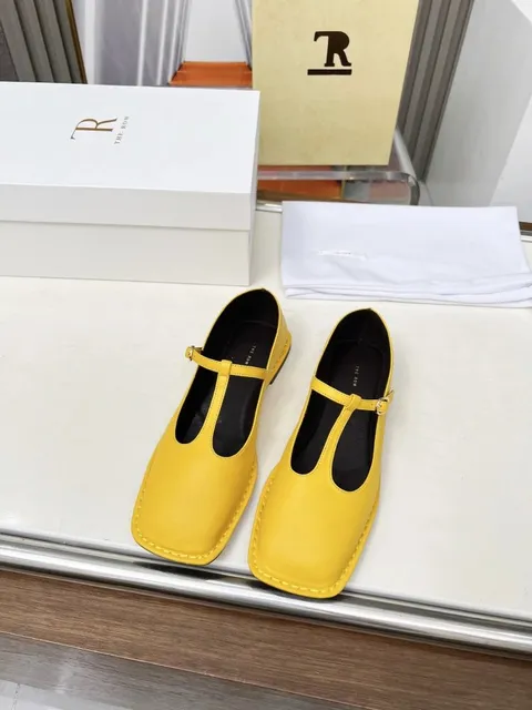 Polo Ralph Lauren Mary Jane Loafers Vibrant Yellow