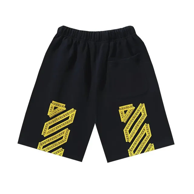 Off-White Printed Shorts Industrial Zip-Tie Print