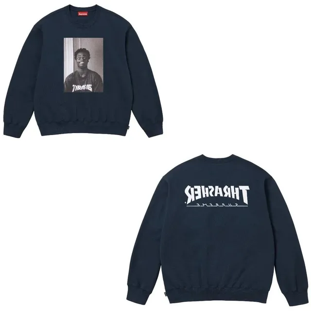 Supreme Crewneck Sweatshirt Thrasher Photo
