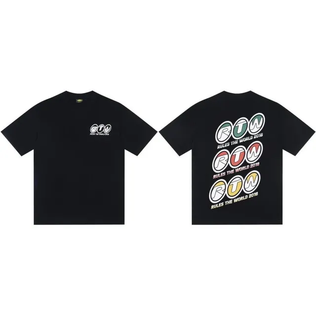 Corteiz RTW Graphic Tee Rules The World 2018 Print