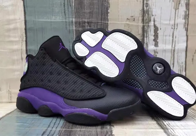aj13-黑紫