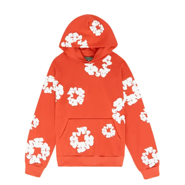 Denim Tears Hoodie Floral Print