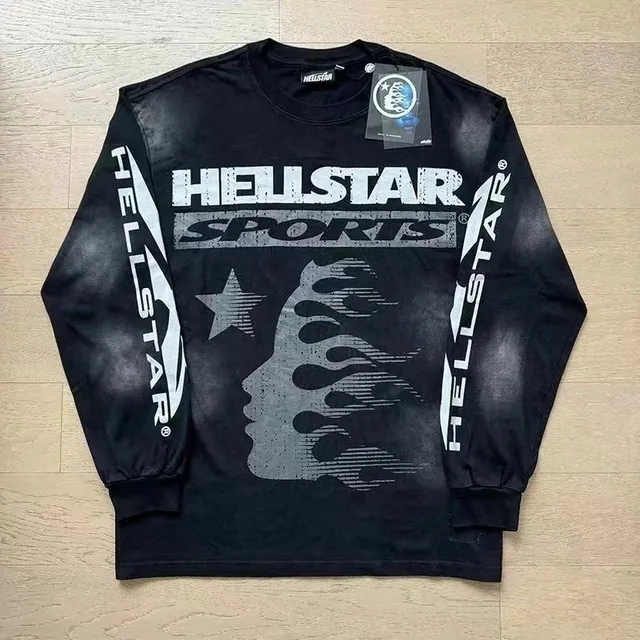 Hellstar Long Sleeve Tee Sports Graphic