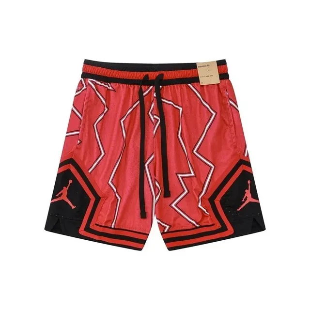 Jordan Basketball Shorts Lightning Bolt Print