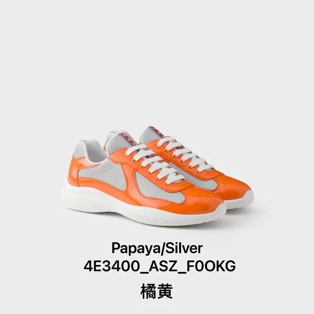 Prada Papaya/Silver Orange/Silver