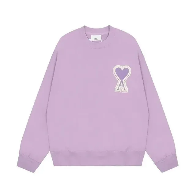 AMI Paris Crewneck Sweatshirt Heart Logo