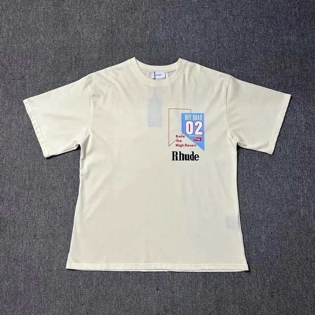 Rhude Graphic Tee Off Road 02 Print