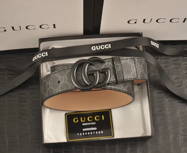 Gucci Horsebit 1955 Belt GG Supreme Canvas